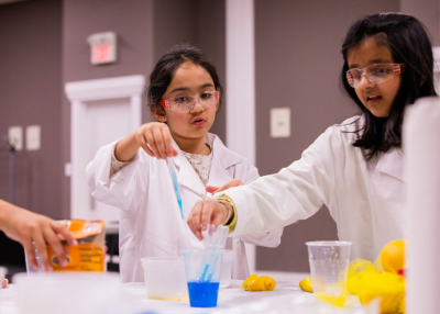 Girls at Girls Inc. program - February 2025